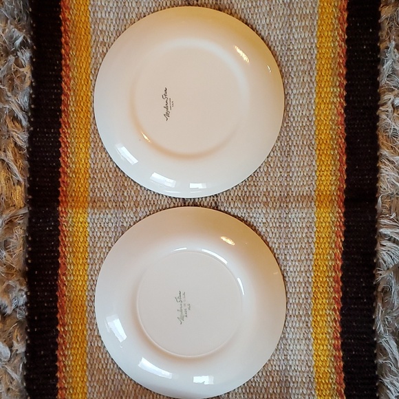 Vintage Set of 4 Homer Laughlin Modern star plates - Picture 5 of 8